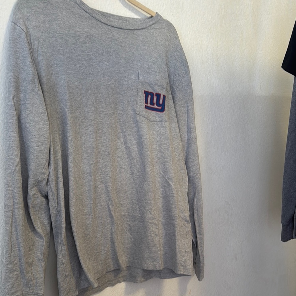 Vineyard Vines Gray Long Sleeve Tee Casual Comfort - Picture 4 of 5
